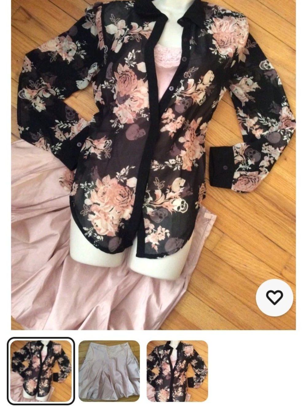 #525 Womens 3pc Outfit SzM/L.